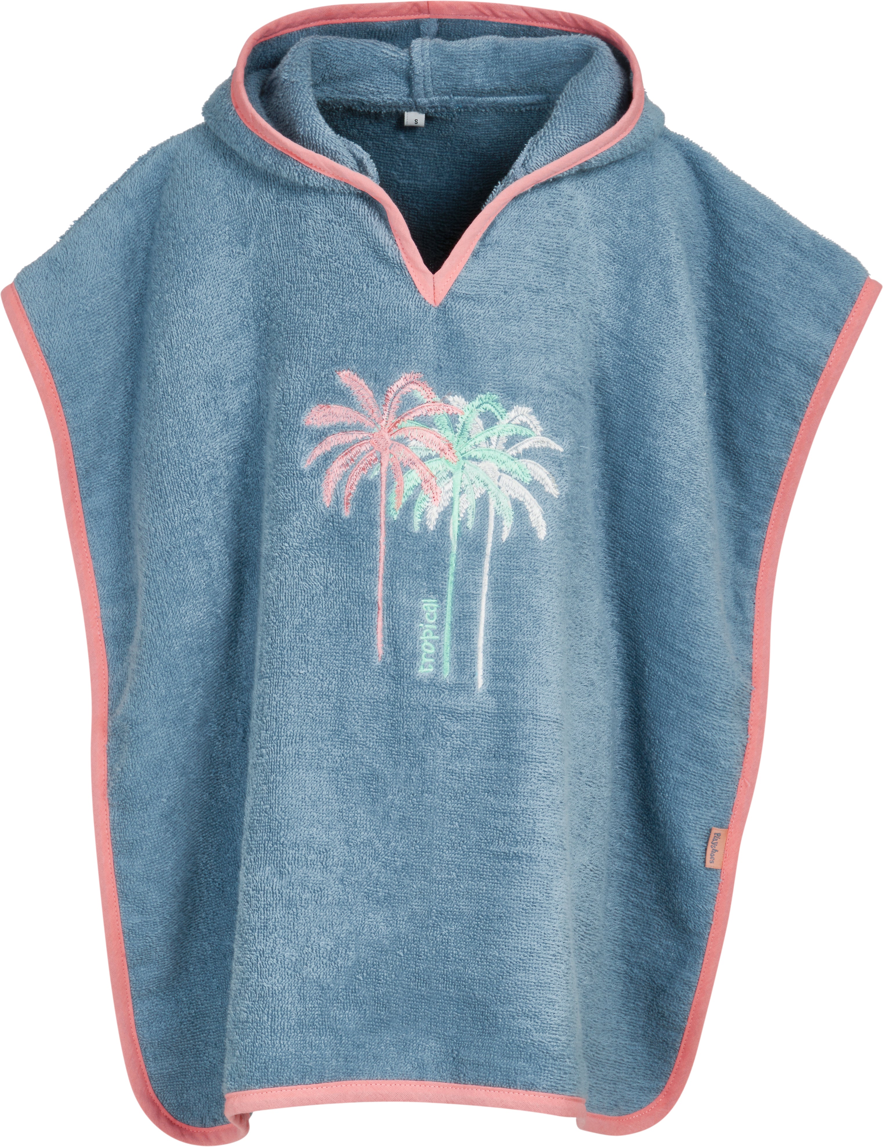 Playshoes Frottee-Poncho Palmen