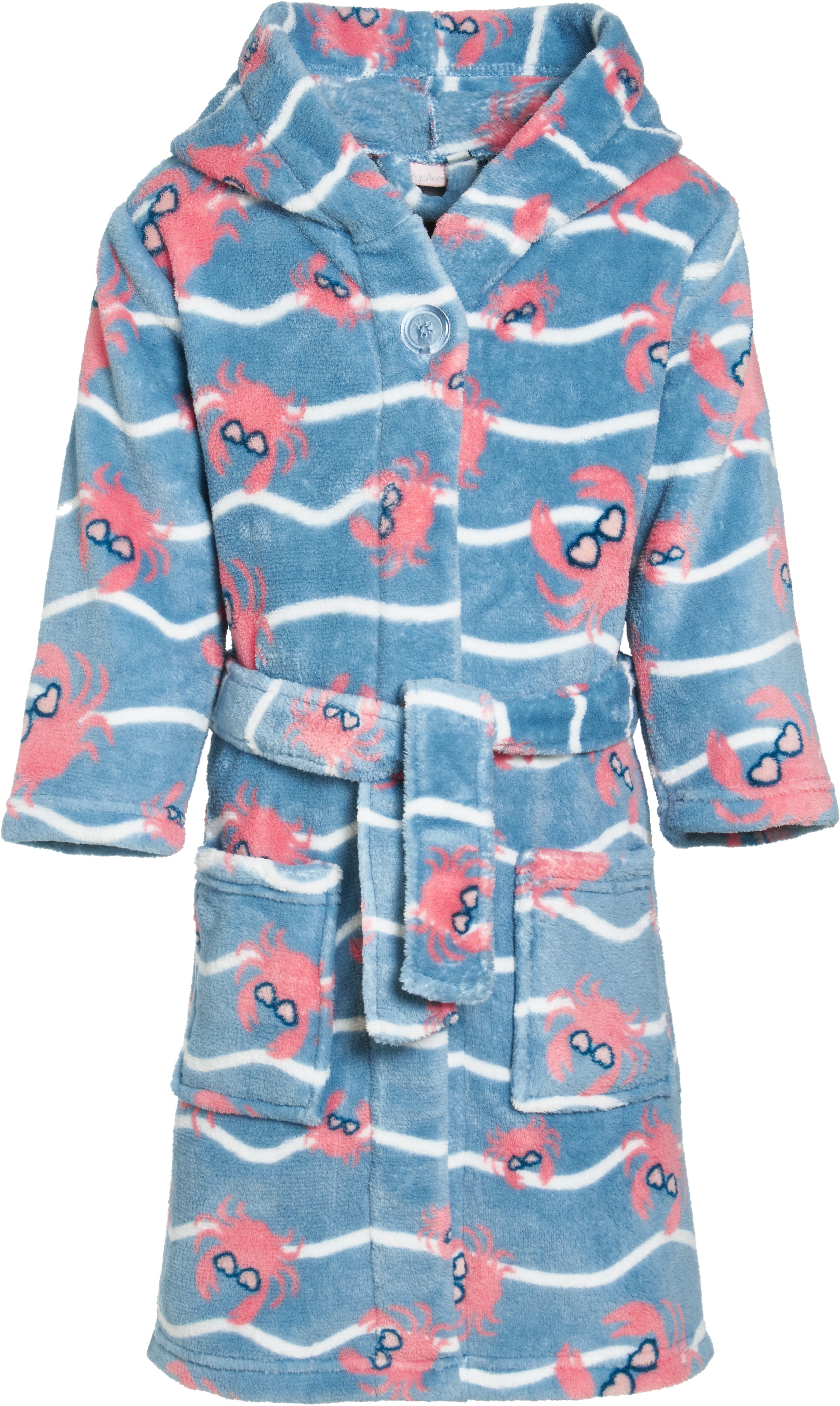 Playshoes Fleece-Bademantel Krebs
