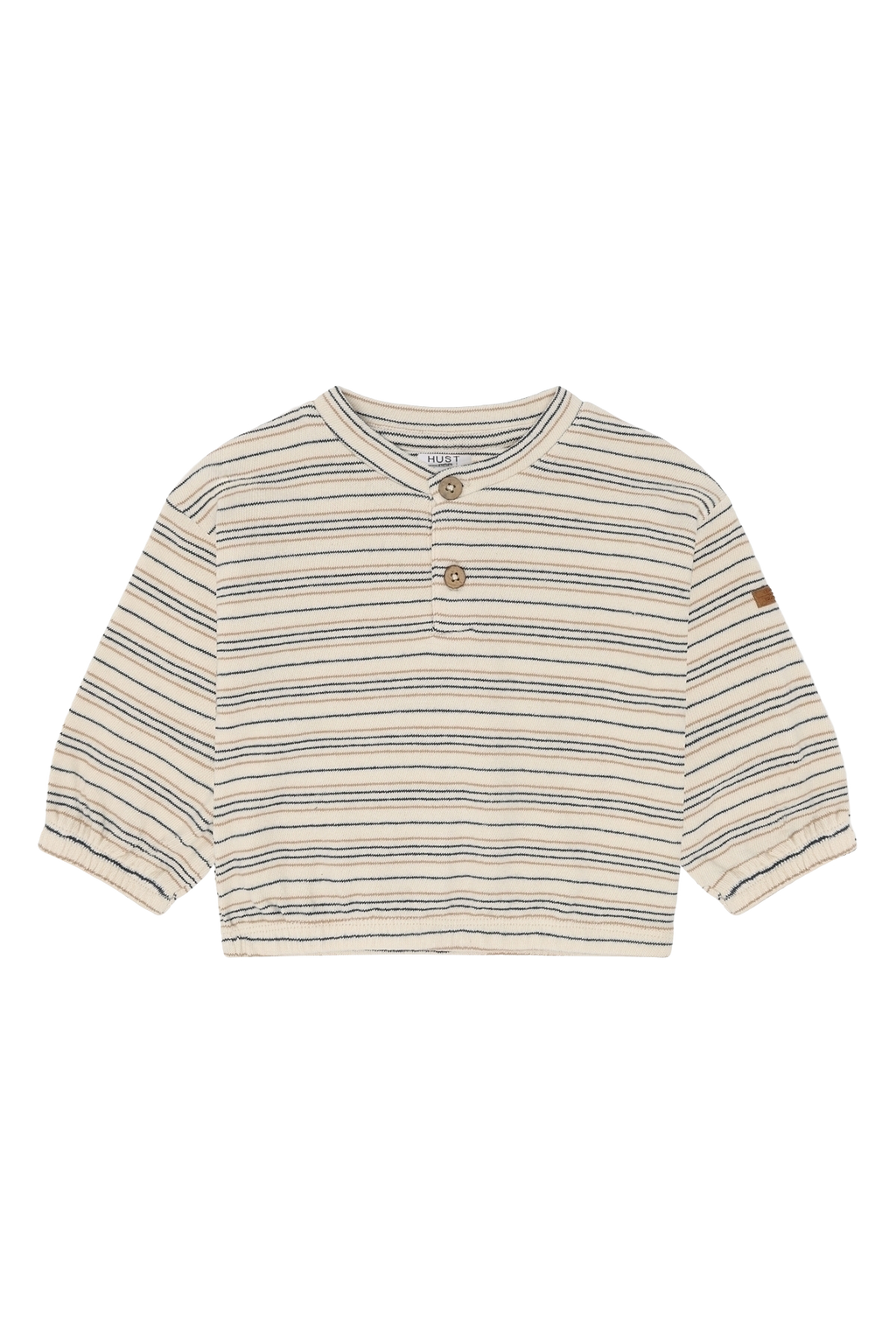 Hust and Claire HCSigurt Fine striped knit Langarmshirt