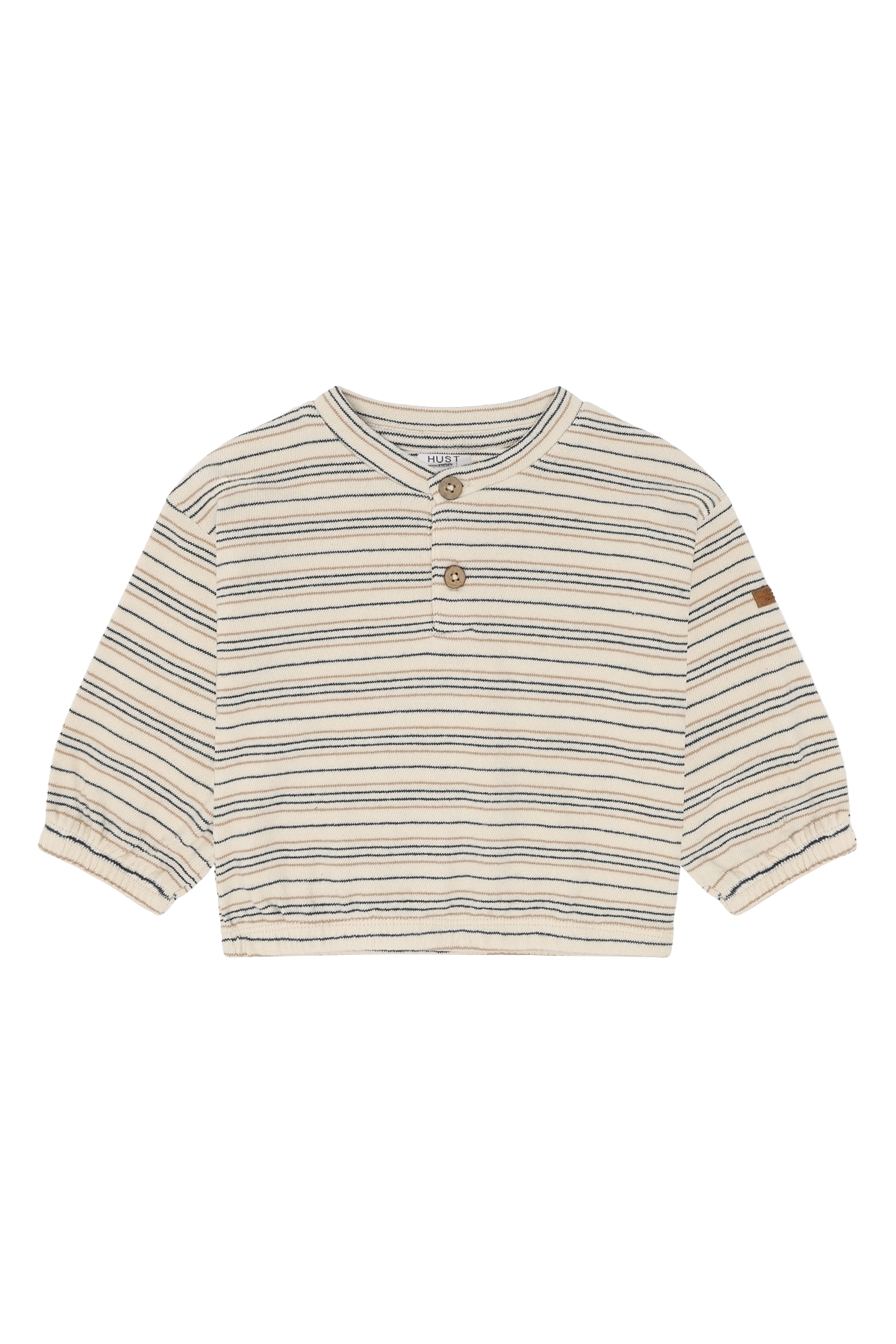 Hust and Claire HCSigurt Fine striped knit Langarmshirt