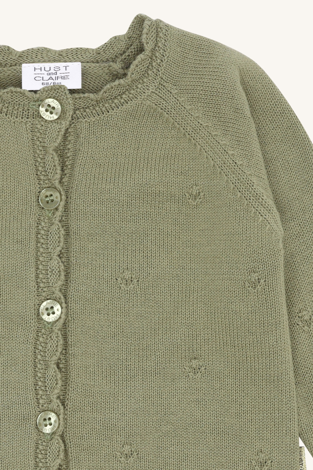 Hust and Claire HCCilja Pointelle Strickjacke