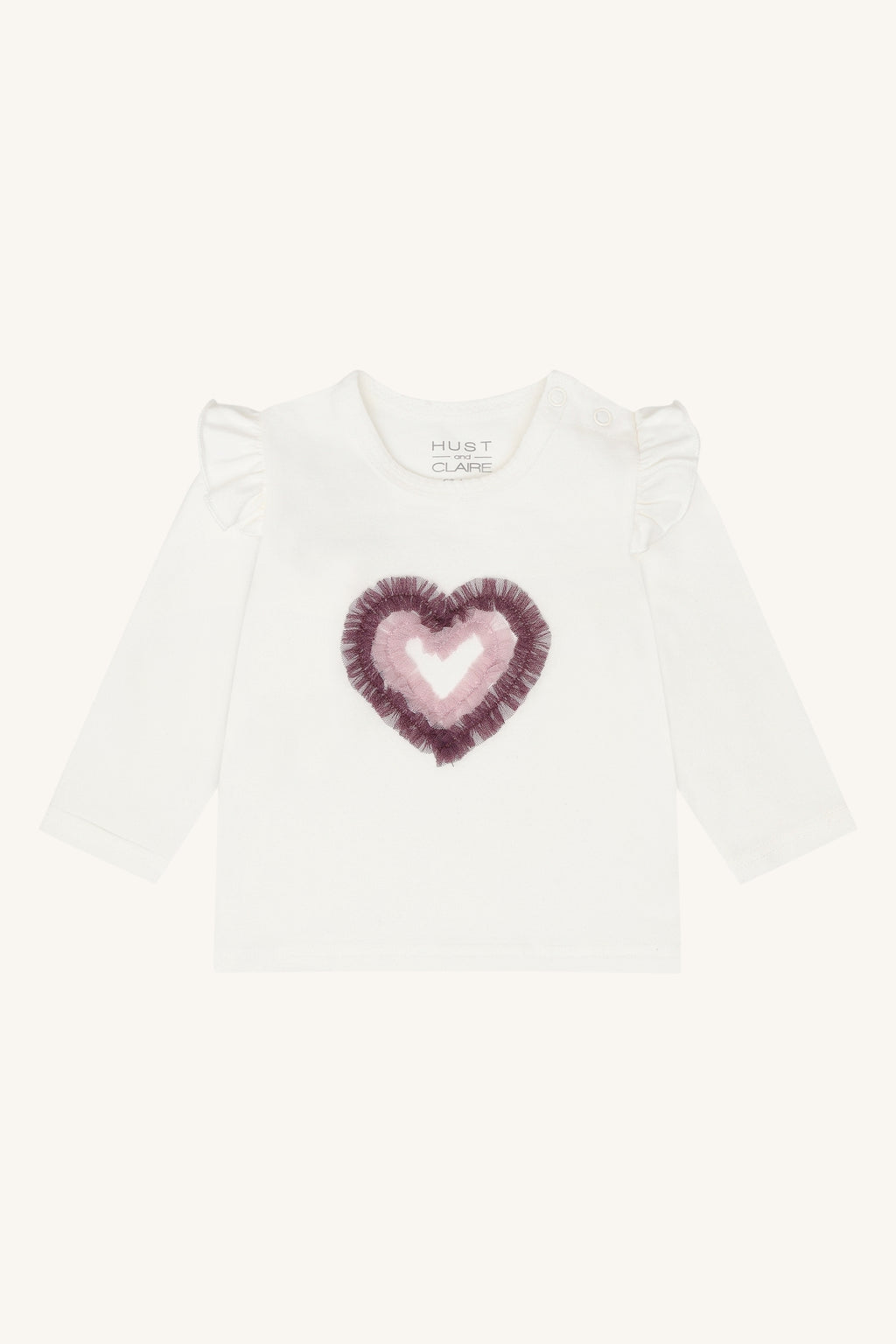 Hust and Claire HCAnna heart Langarmshirt
