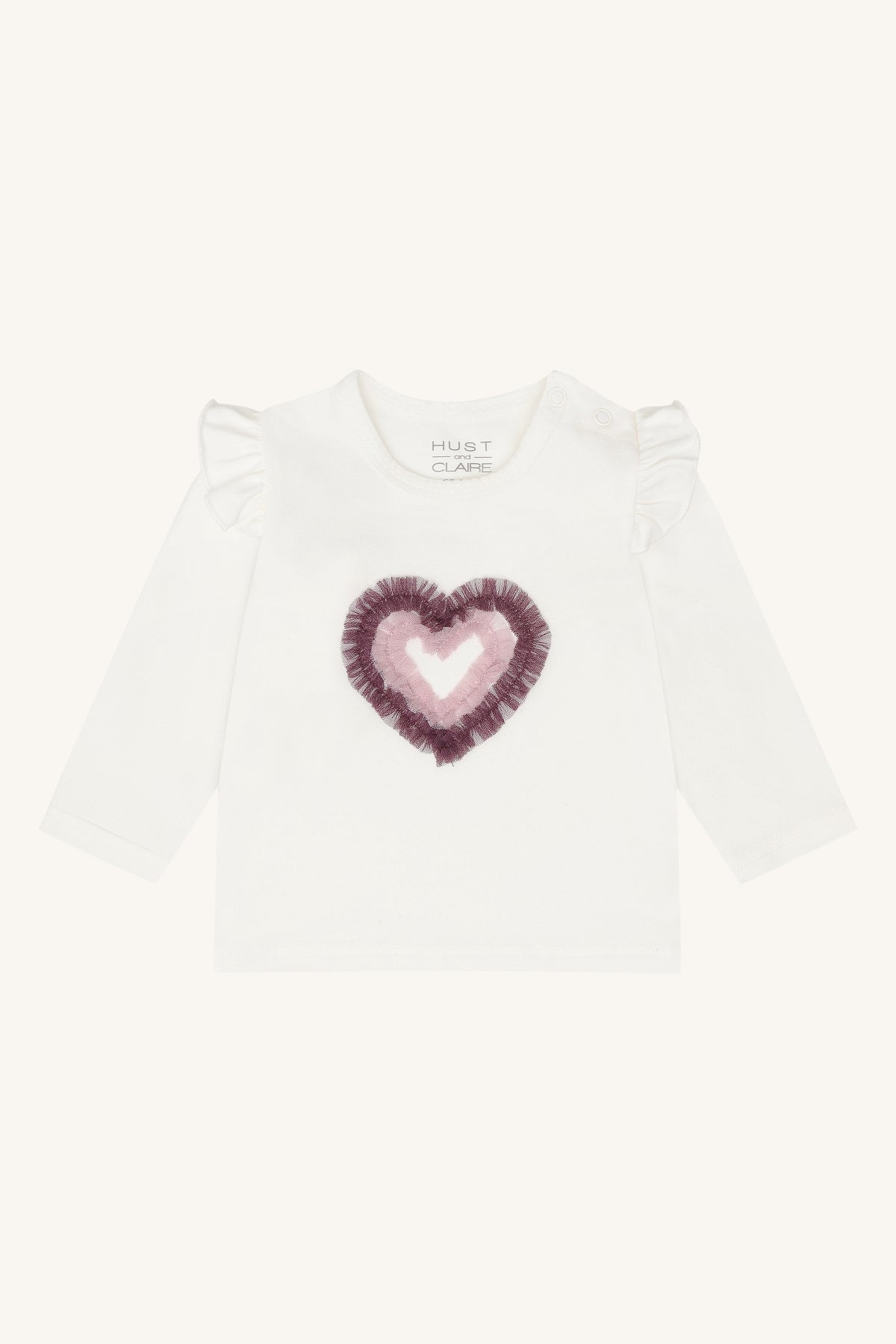 Hust and Claire HCAnna heart Langarmshirt