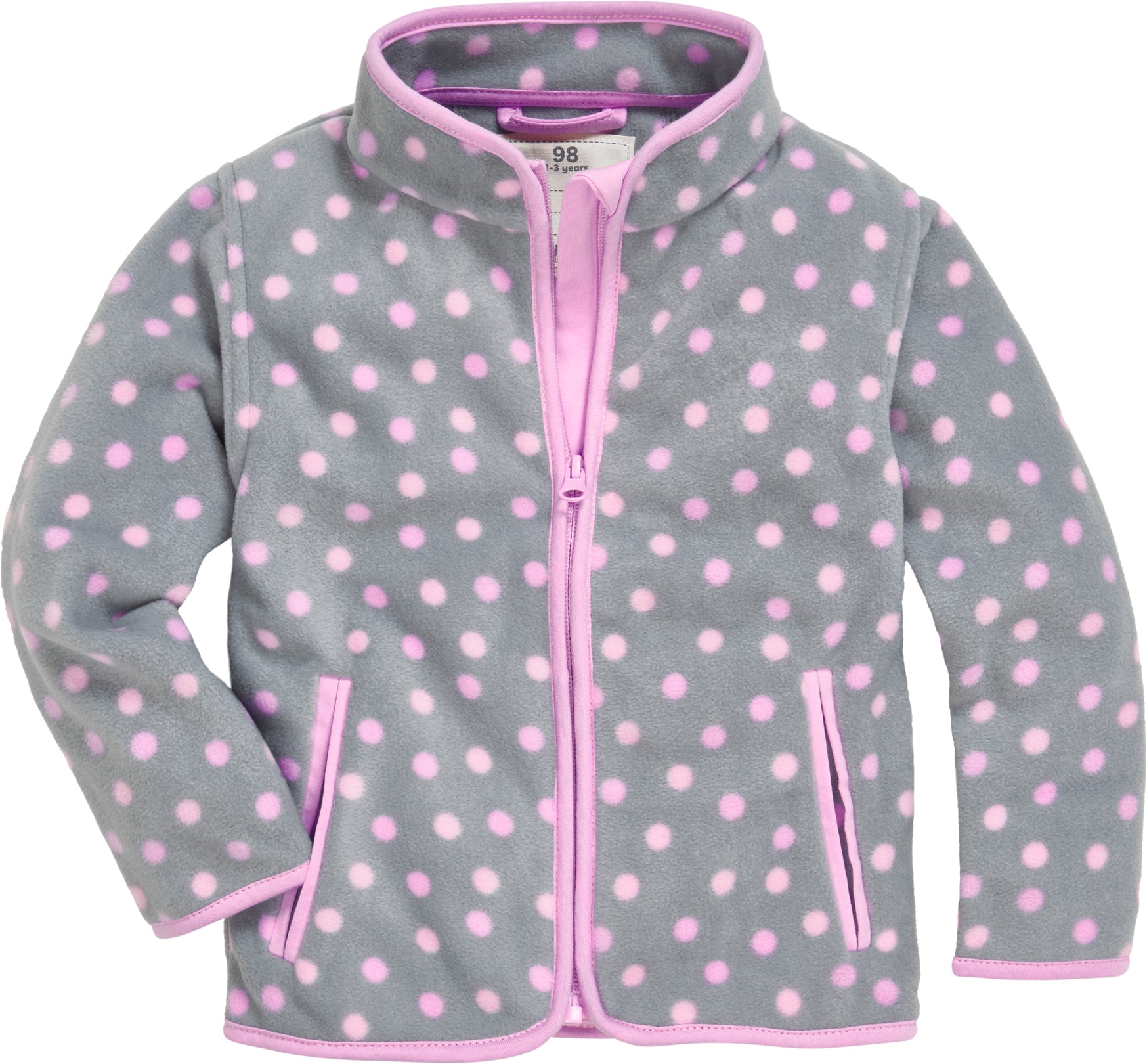 Playshoes Fleece-Jacke Punkte