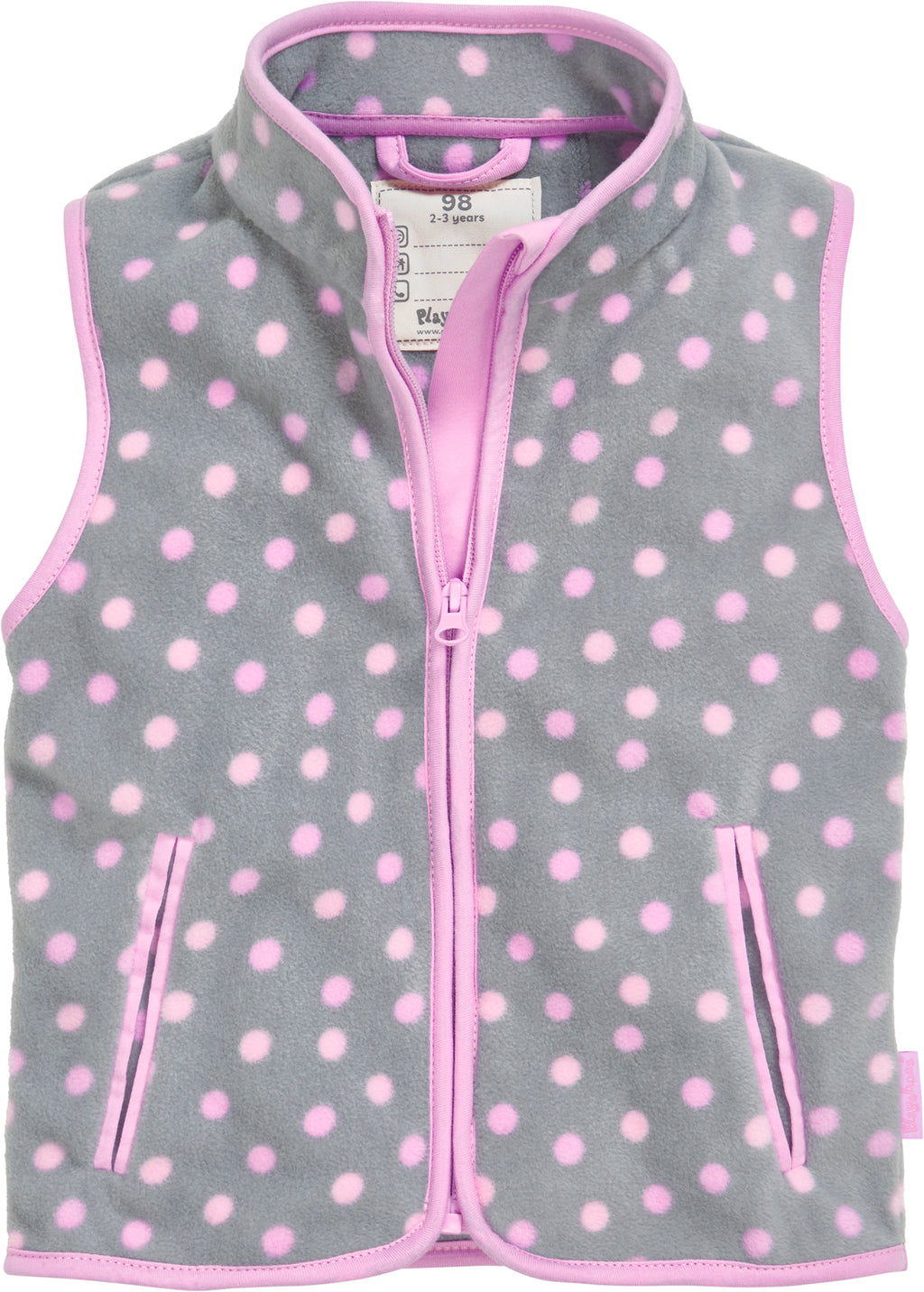 Playshoes Fleece-Weste Punkte