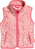 Playshoes Fleece-Weste Leo-Print