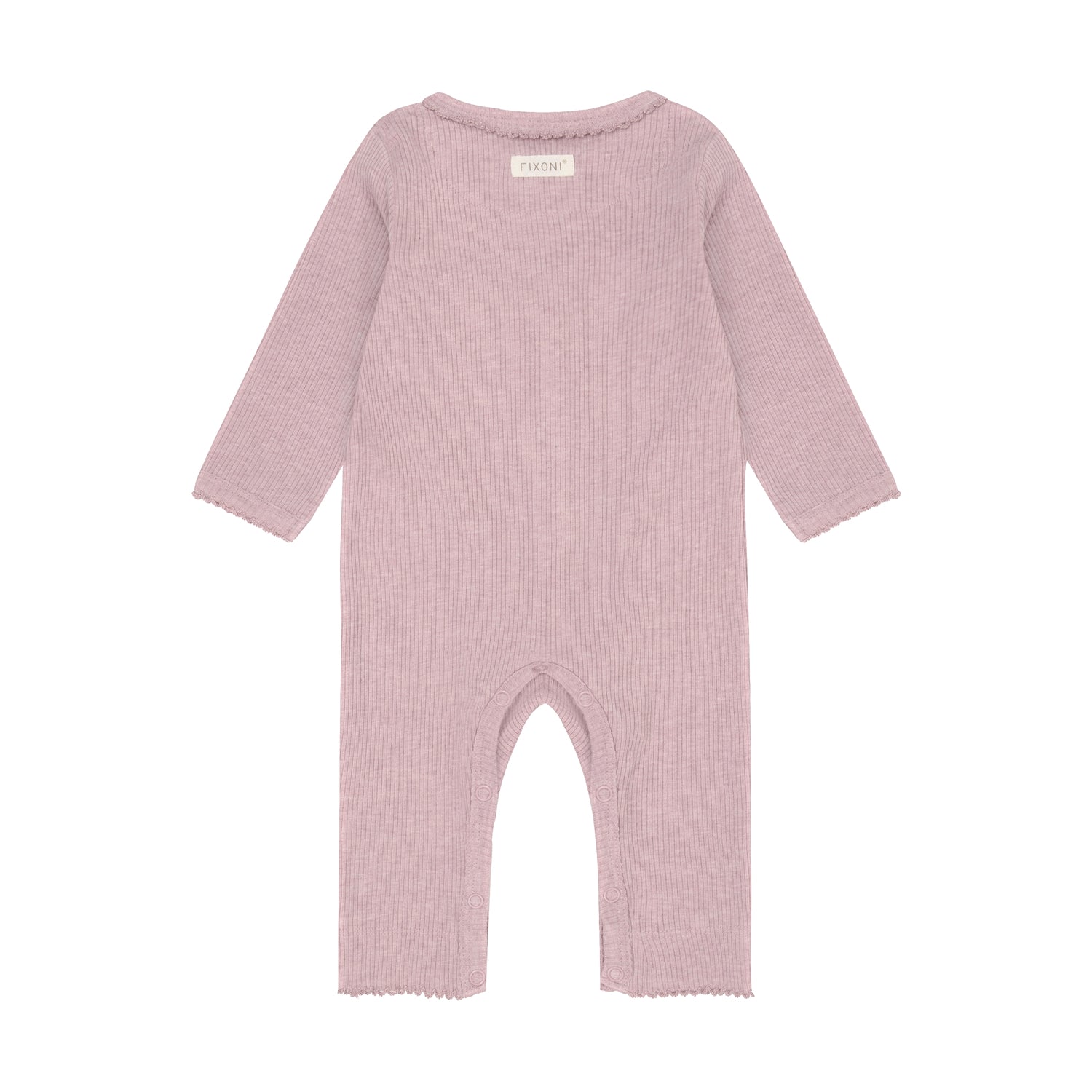 Fixoni Romper LS Melange Rib