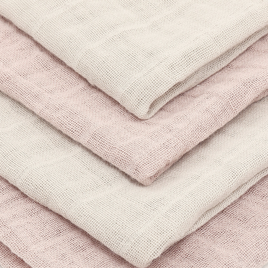 Pippi Cloth Muslin solid (4-pack)