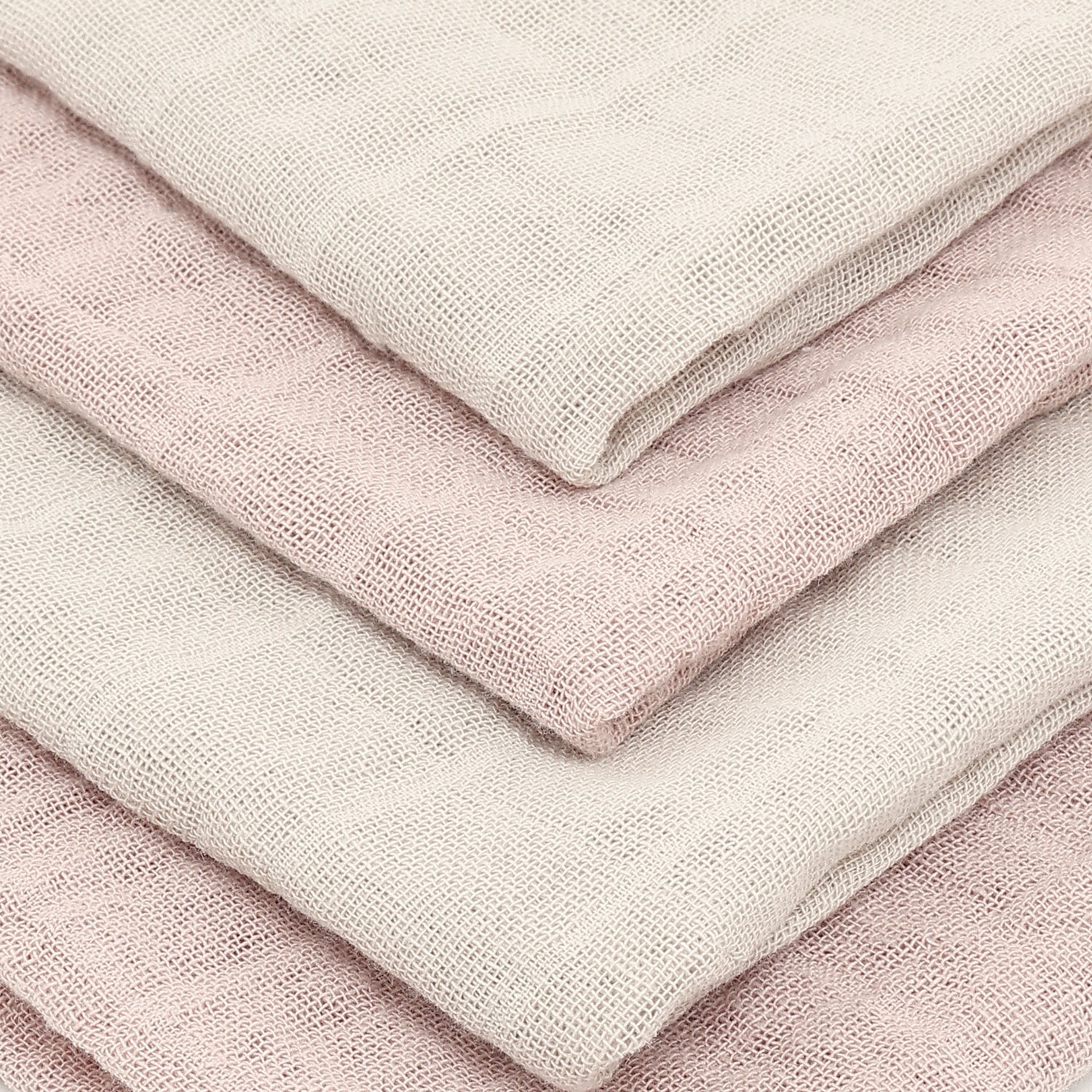 Pippi Cloth Muslin solid (4-pack)