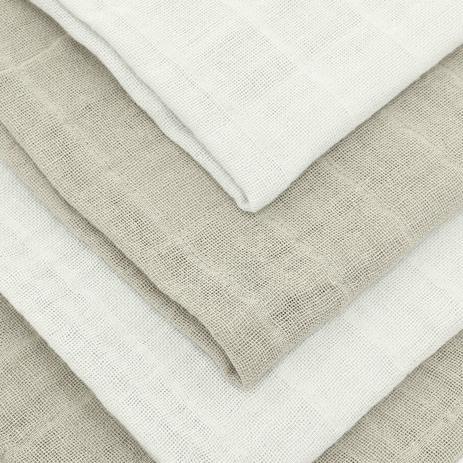 Pippi Cloth Muslin solid (4-pack)