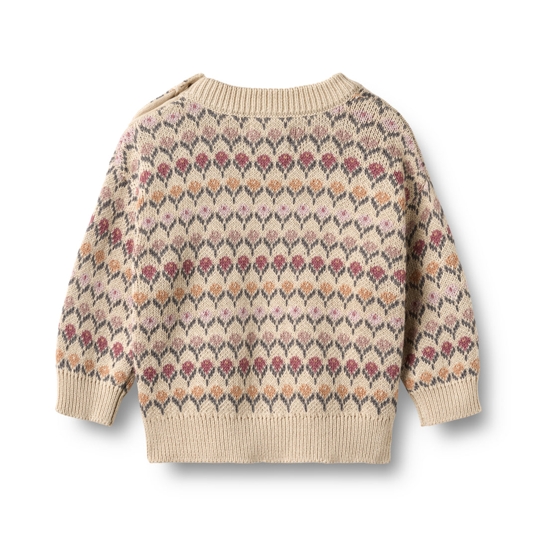 Wheat Jacquard Pullover Harlow