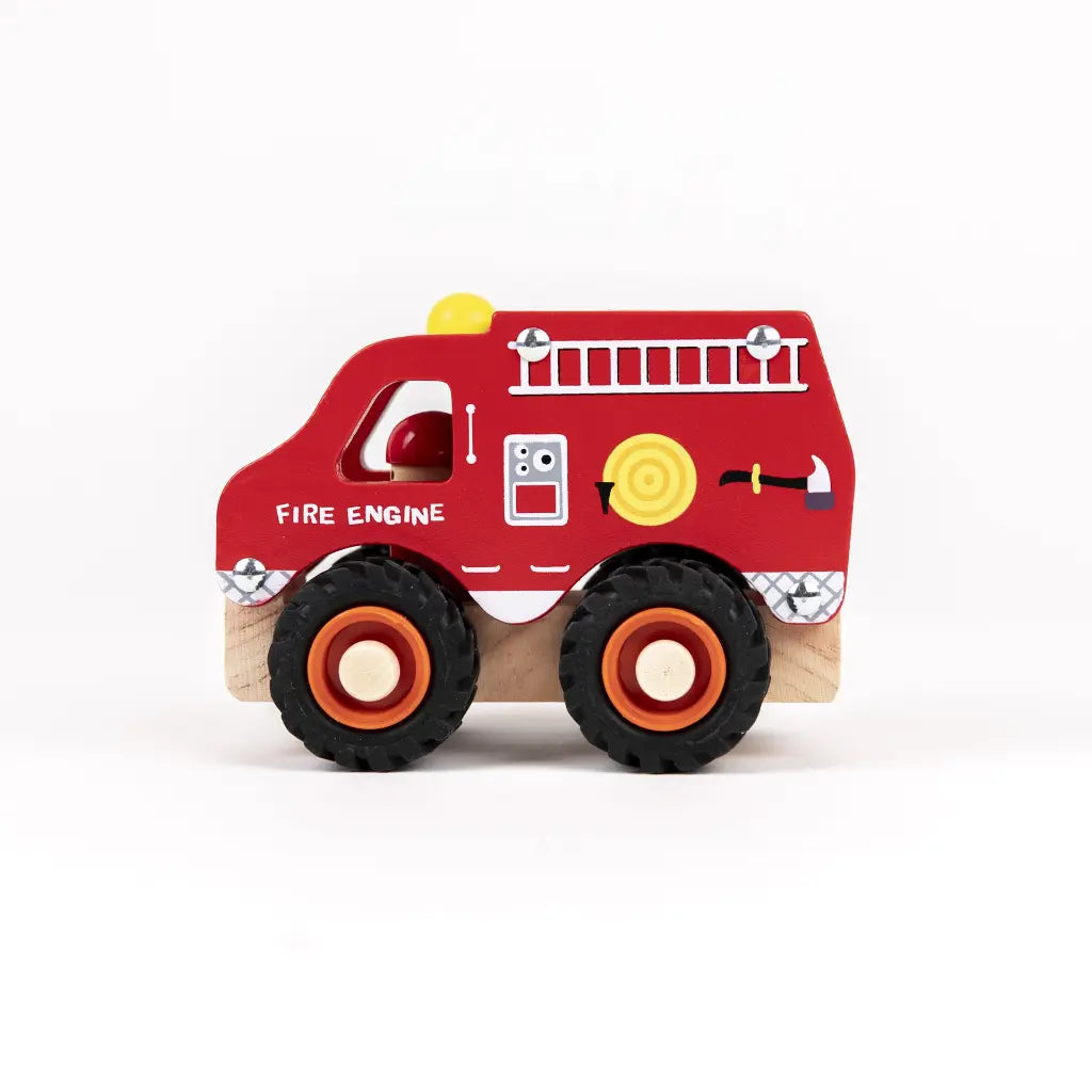Egmont FEUERWEHRAUTO AUS HOLZ