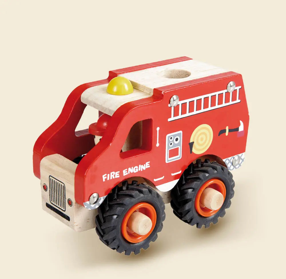 Egmont FEUERWEHRAUTO AUS HOLZ