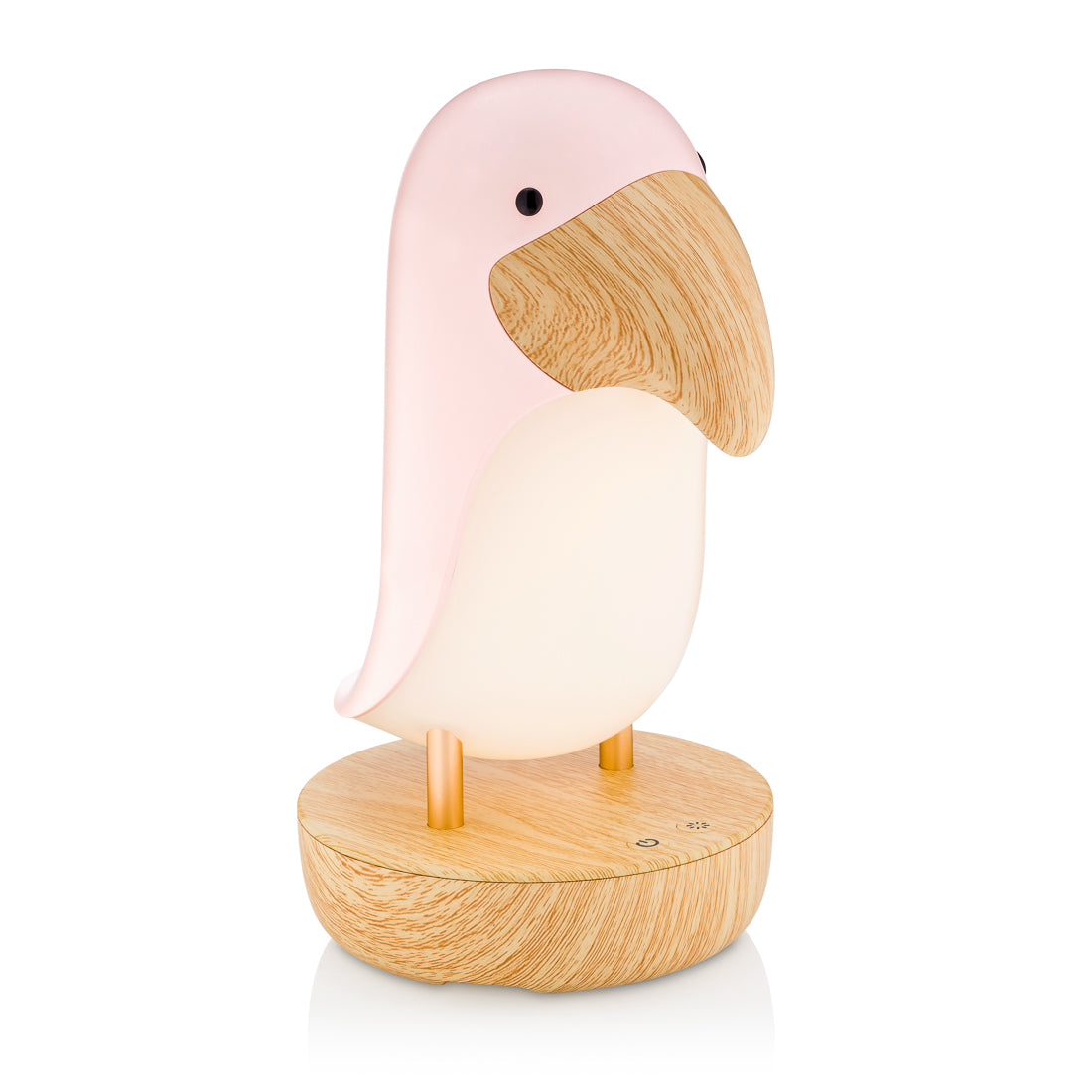 Rabbit & Friends Papageientaucher Lampe mit  Lautsprecher weiß