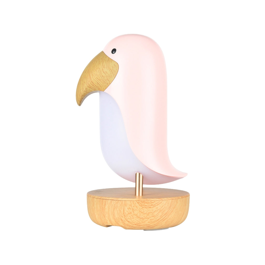 Rabbit & Friends Papageientaucher Lampe mit  Lautsprecher weiß