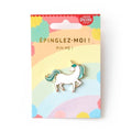 La Petite Épicerie Emaille-Pin Einhorn