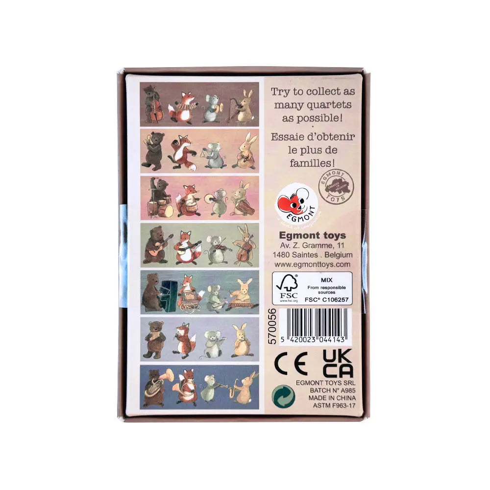 Egmont Toys FAMILIENQUARTETT BREMER STADTMUSIKANTEN