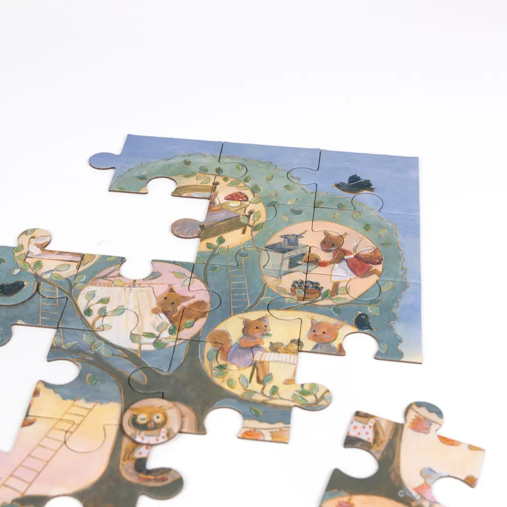 Egmont PUZZLE EICHHÖRNCHENBAUM