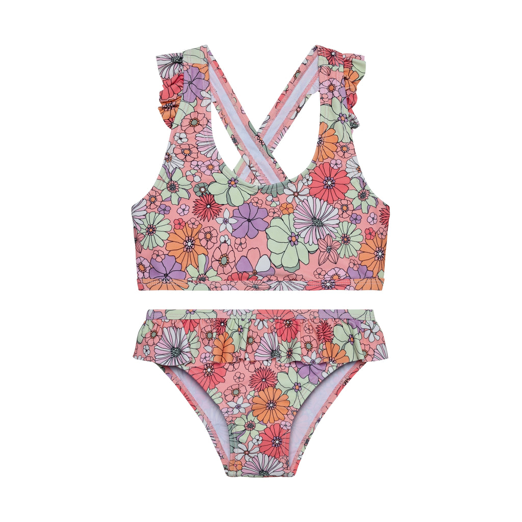 Color Kids Bikini W. Short Skirt
