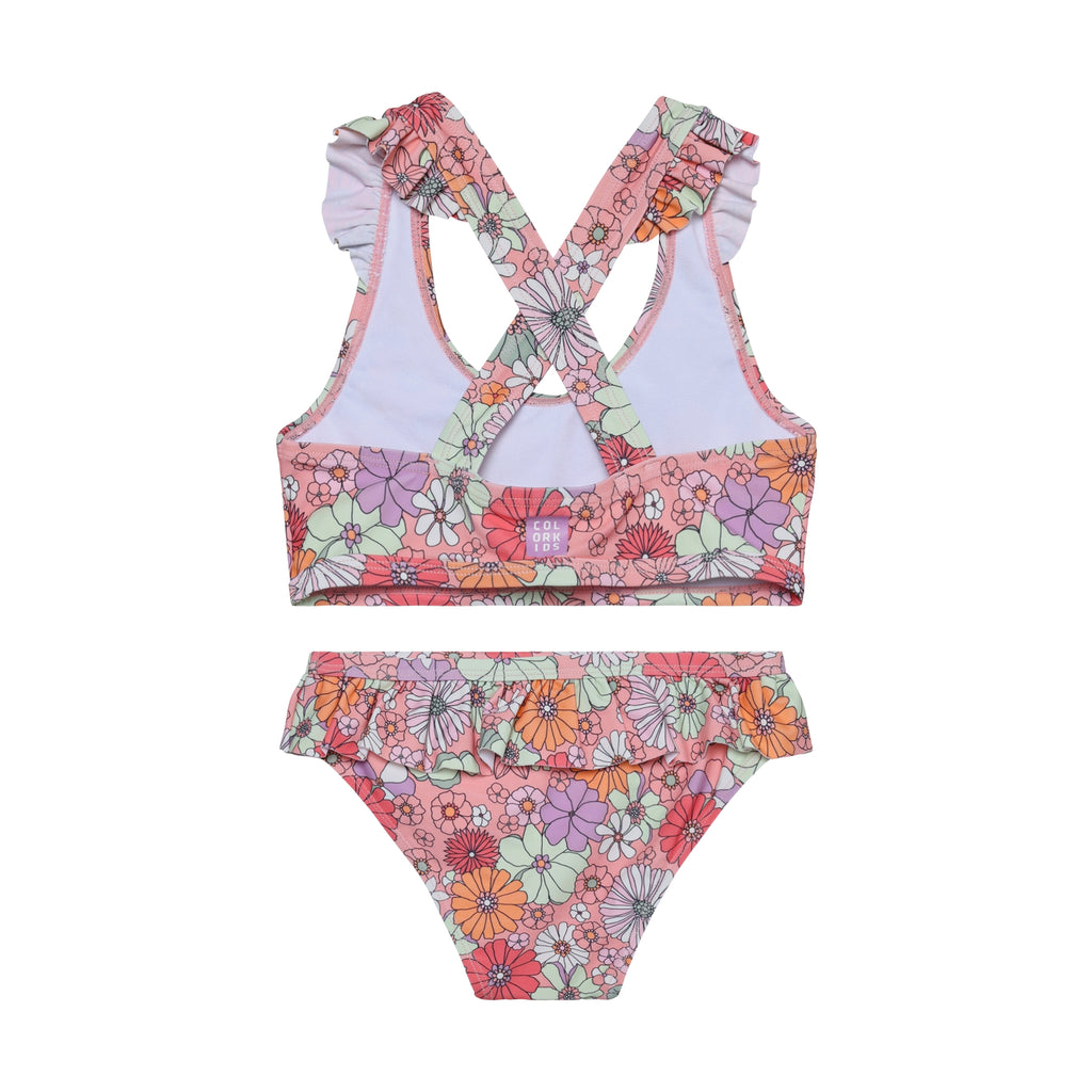Color Kids Bikini W. Short Skirt