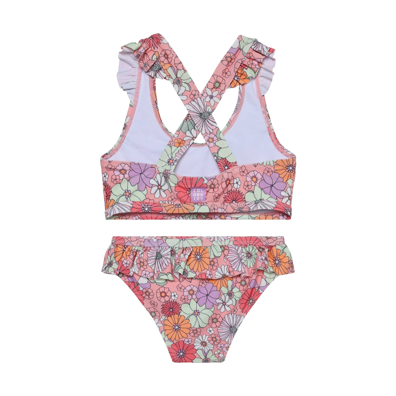 Color Kids Bikini W. Short Skirt