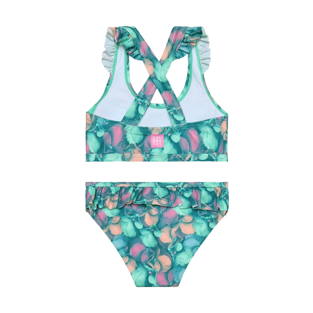 Color Kids Bikini W. Short Skirt