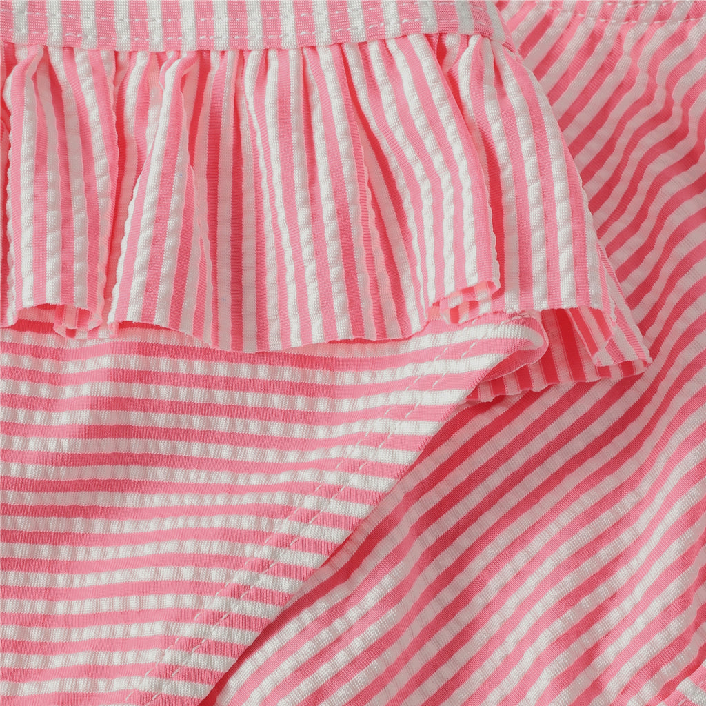 Color Kids Bikini W. Skirt, Seersucker