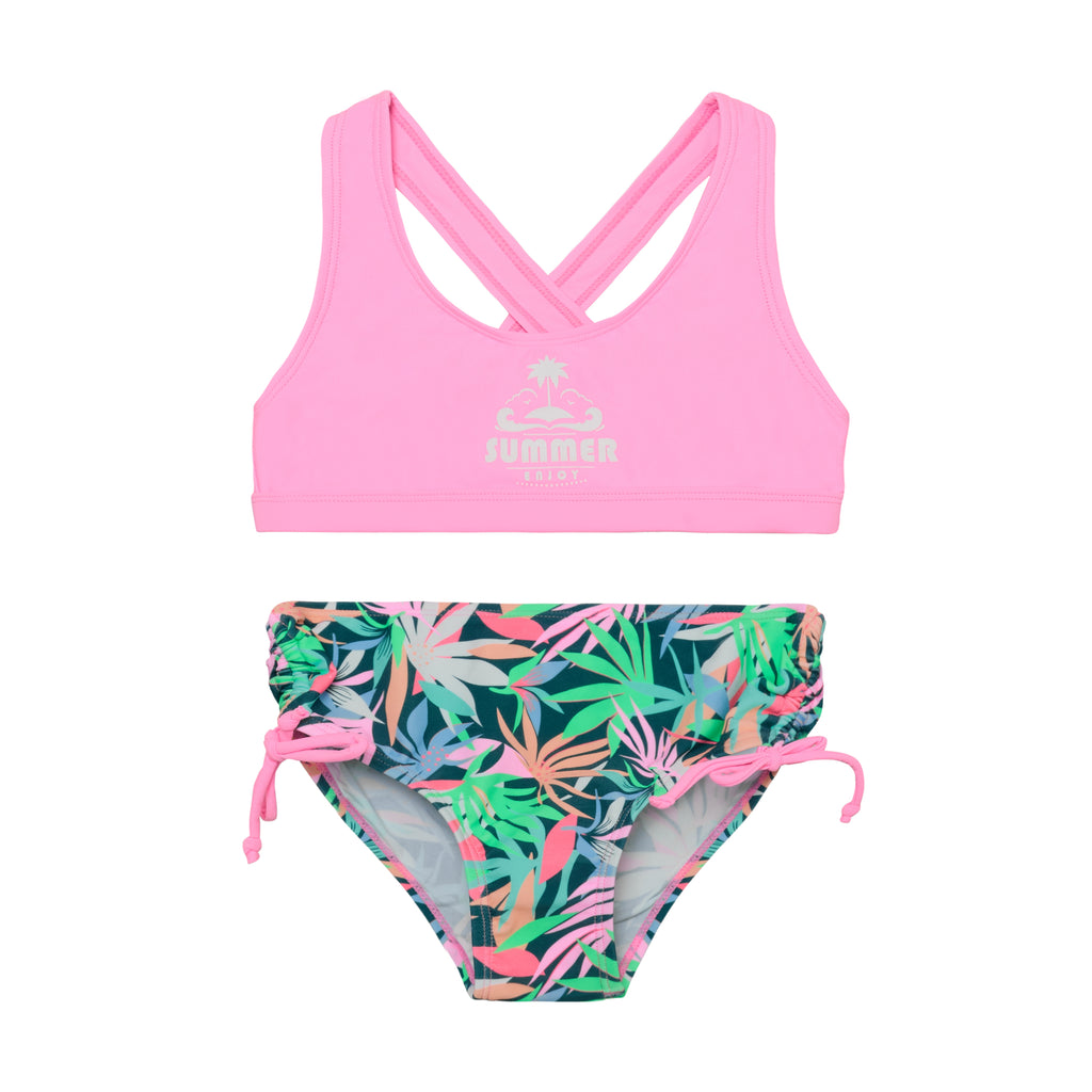 Color Kids Bikini W. Front Print & AOP