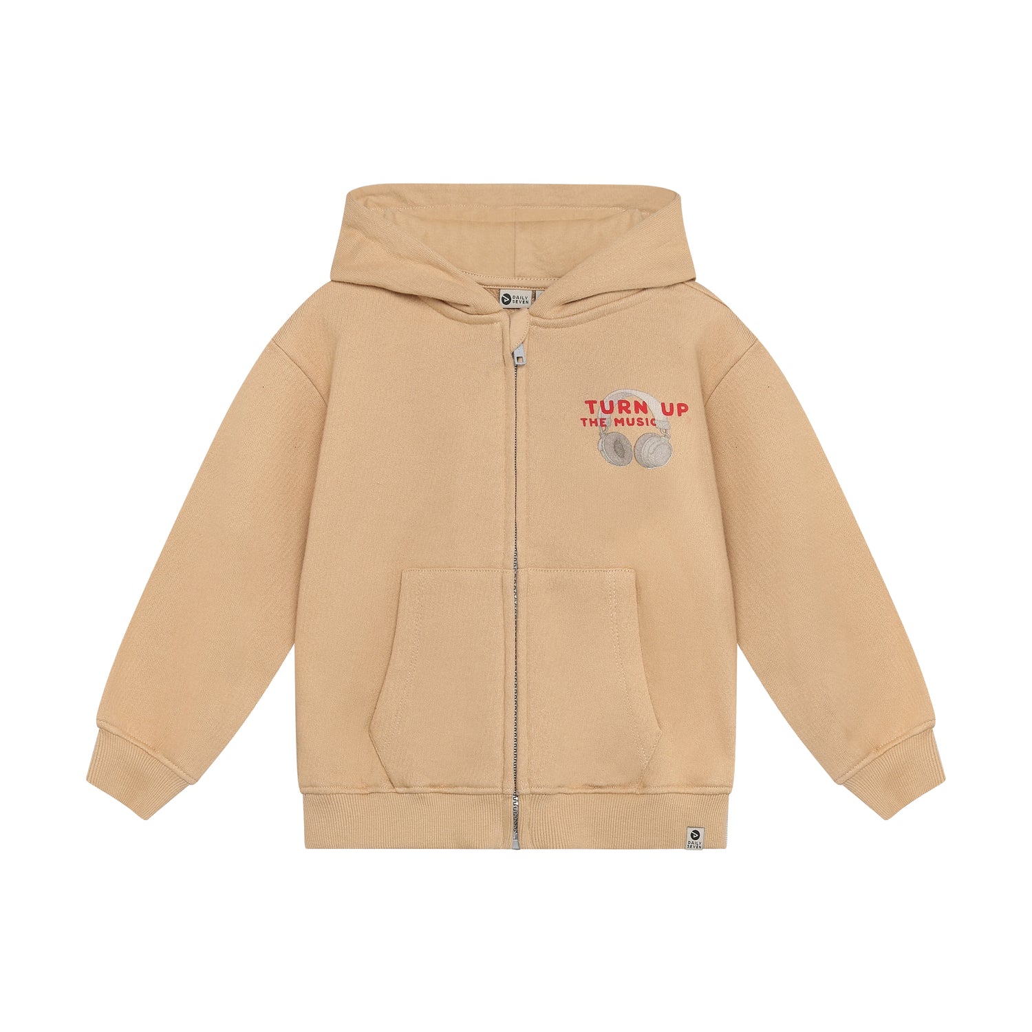 Daily Seven Hoodie Zipperjacket Backprint