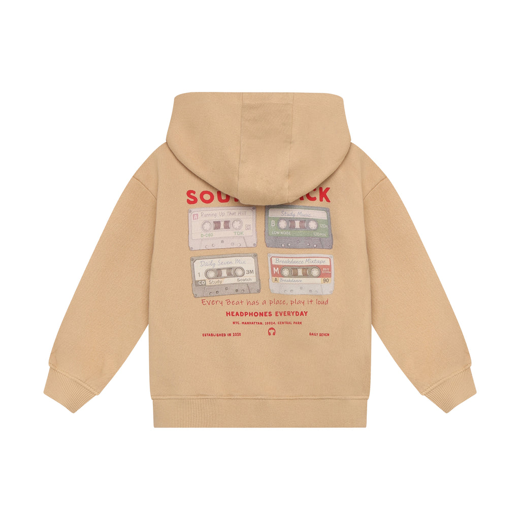 Daily Seven Hoodie Zipperjacket Backprint