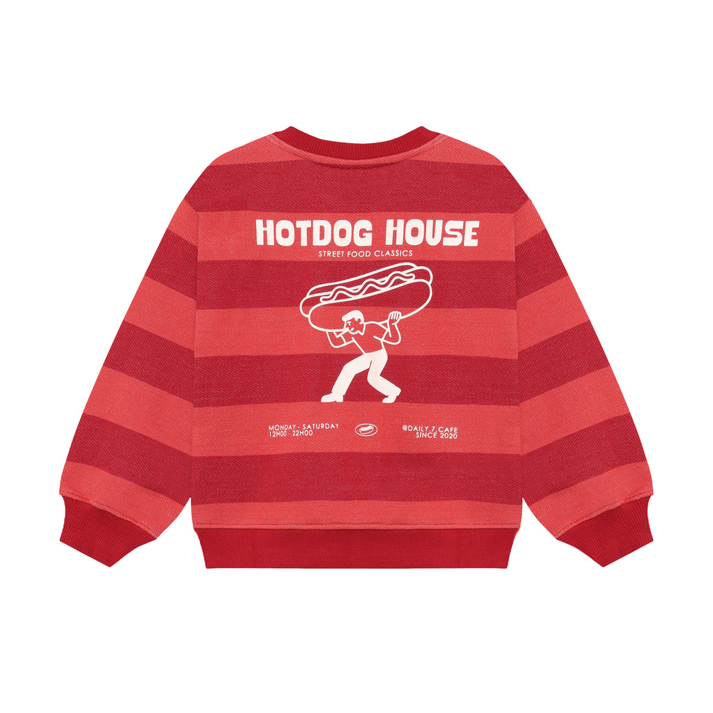 Daily Seven HW26 Oversized Sweater Big Stripe