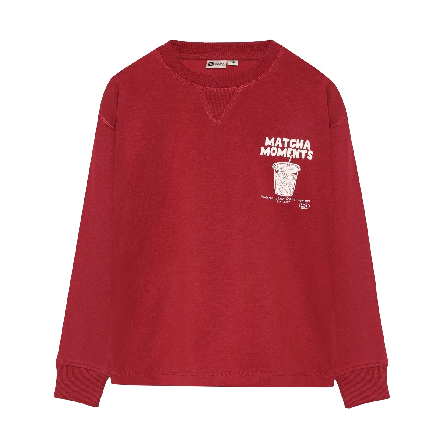 Daily Seven T-shirt Longsleeve Chest print