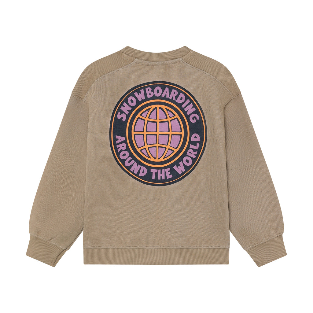Daily Seven Oversized Sweater Backprint