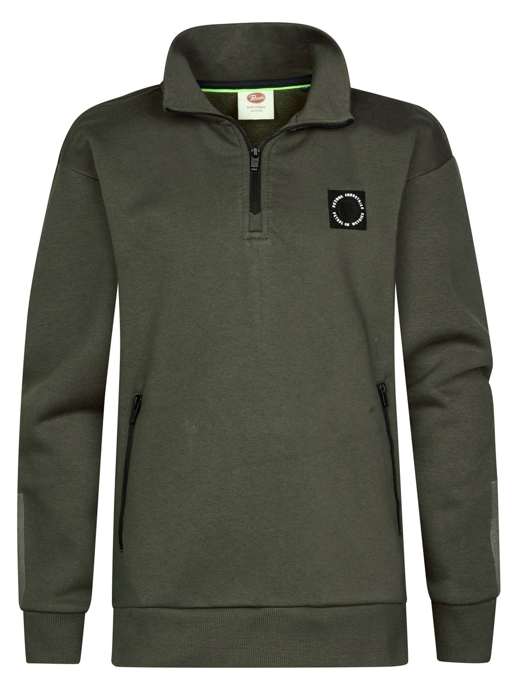 Petrol Boys Sweater Collar Zip