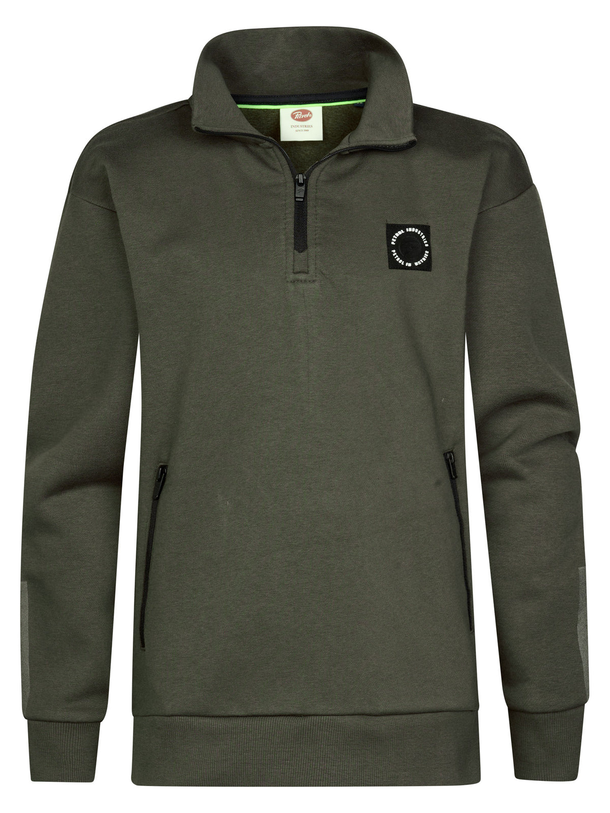 Petrol Boys Sweater Collar Zip