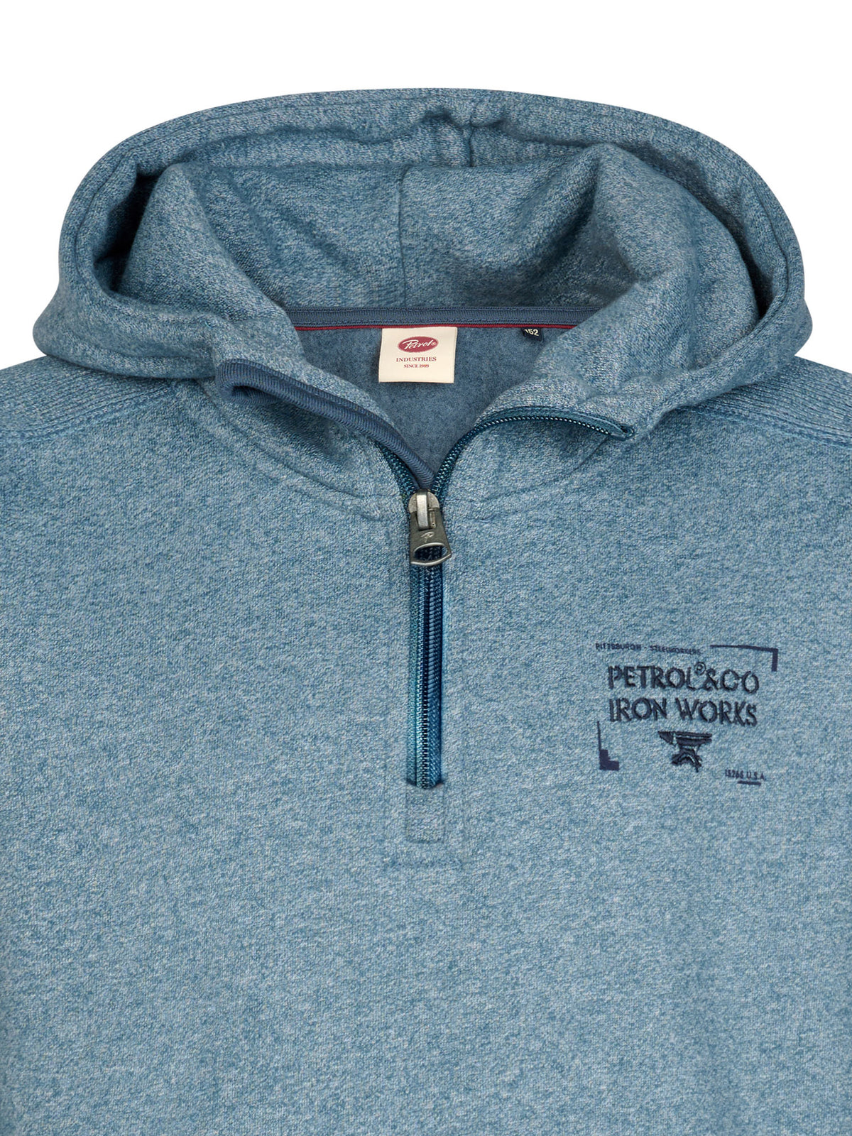 Petrol Boys Sweater Hooded Print