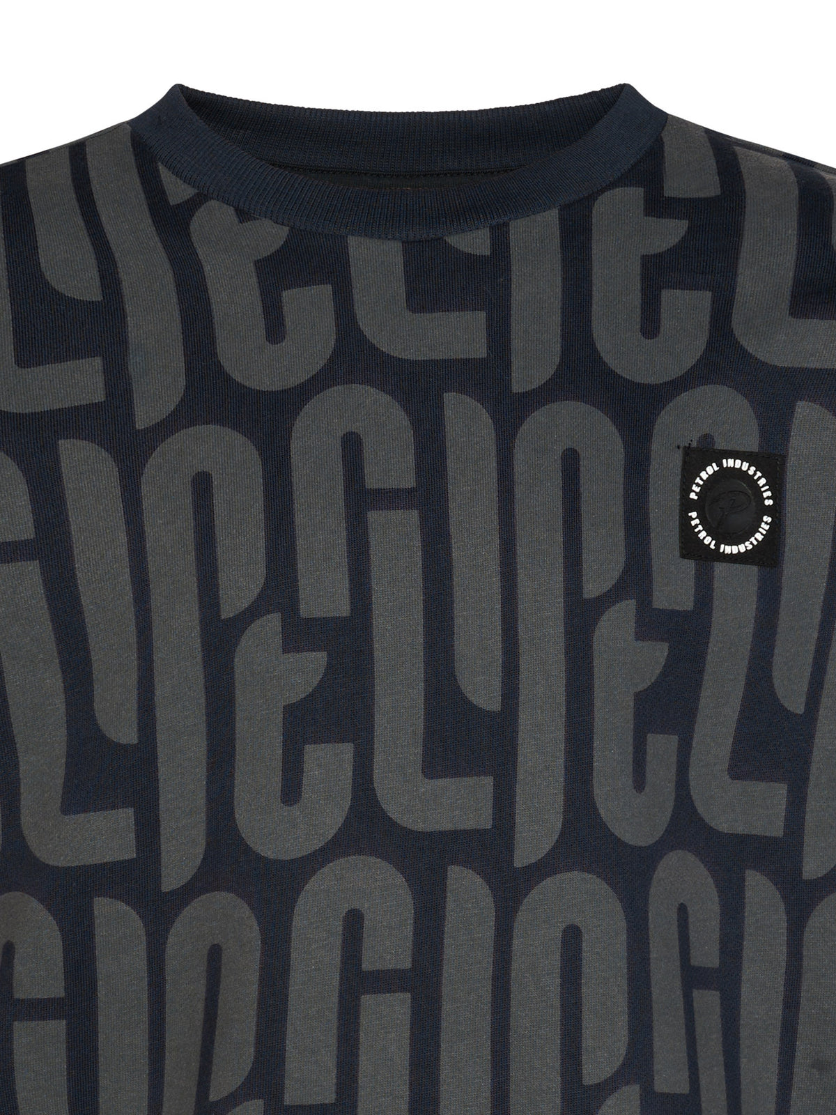 Petrol Boys Sweater Round Neck AOP