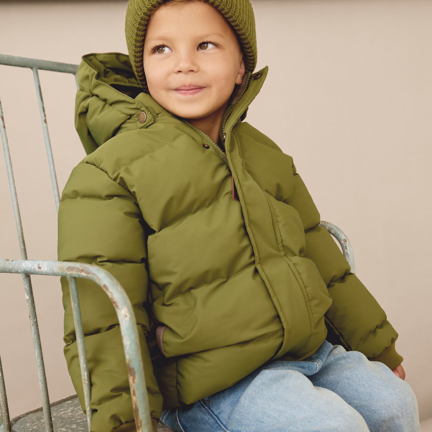 En Fant Jacket Quilt, Solid Winterjacke