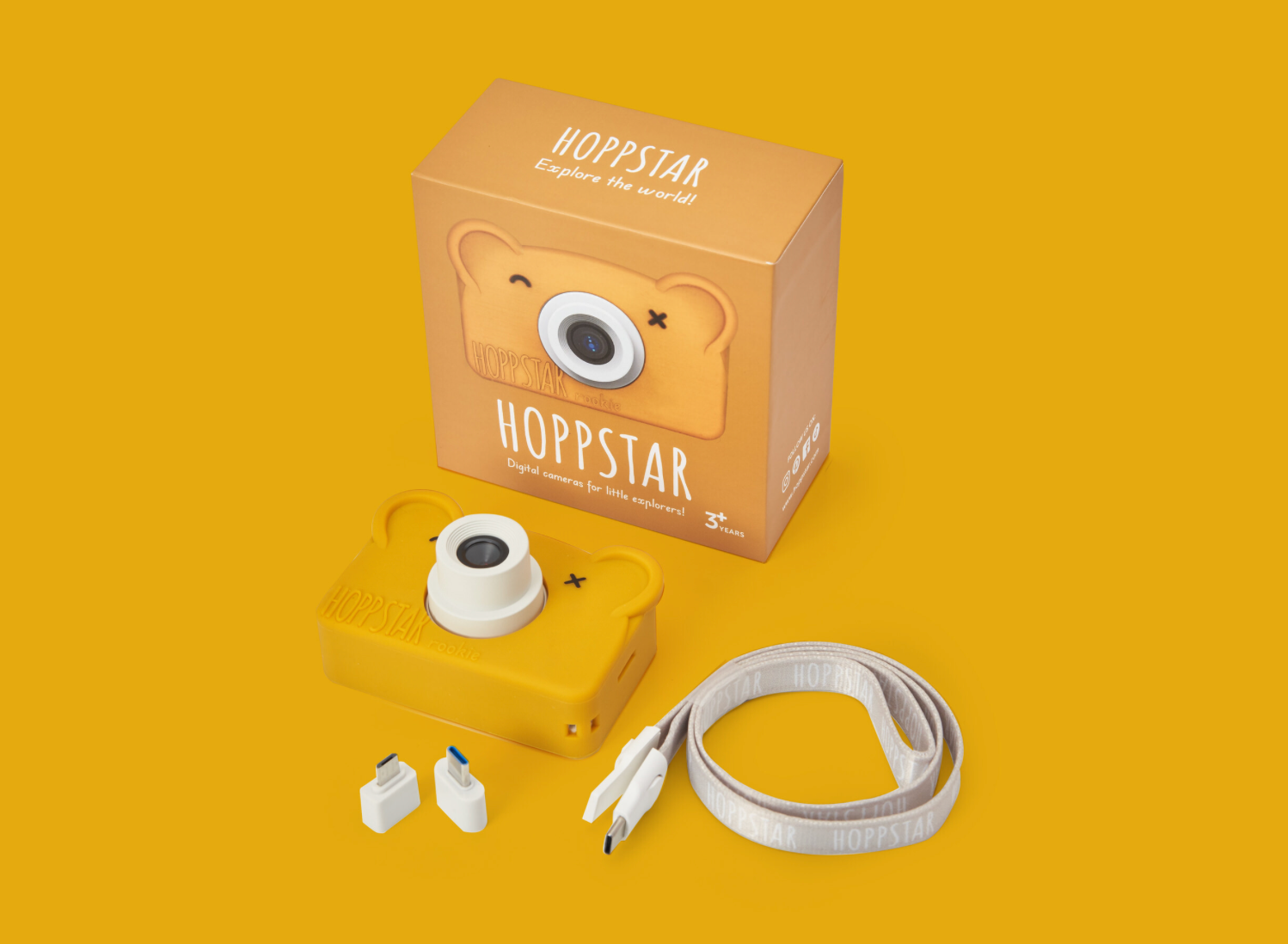 Hoppstar Rookie honey Digitalkamera für Kinder ab 3 Jahren