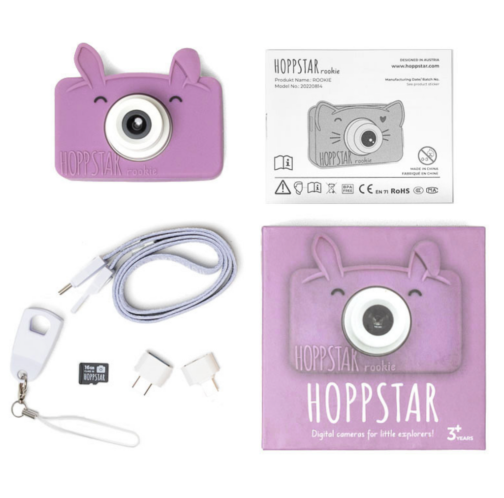 Hoppstar Rookie Digitalkamera für Kinder ab 3 Jahren