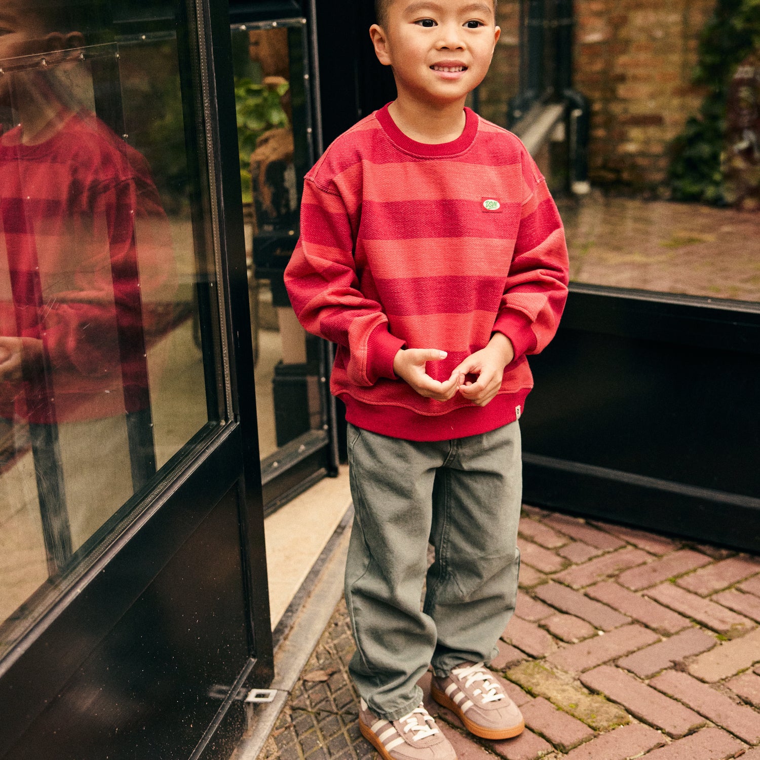 Daily Seven HW26 Oversized Sweater Big Stripe