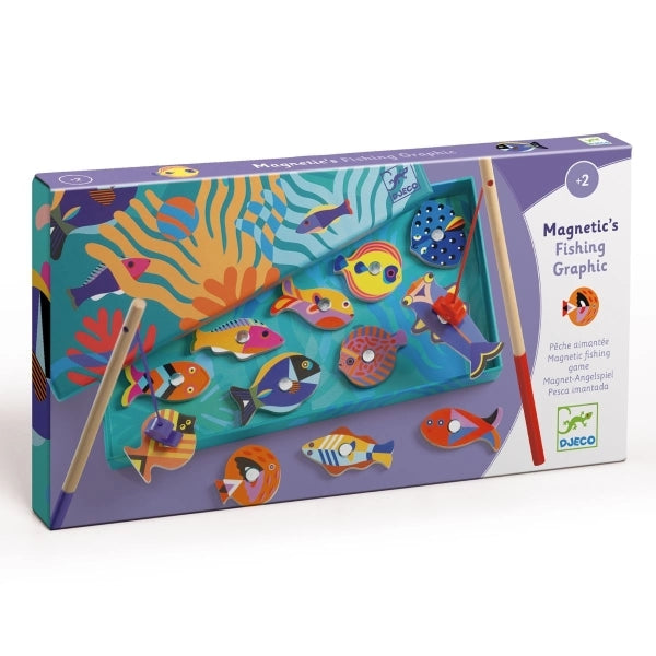 Djeco Angelspiele: Grafische Fische