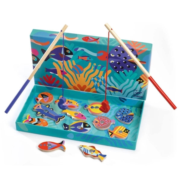 Djeco Angelspiele: Grafische Fische