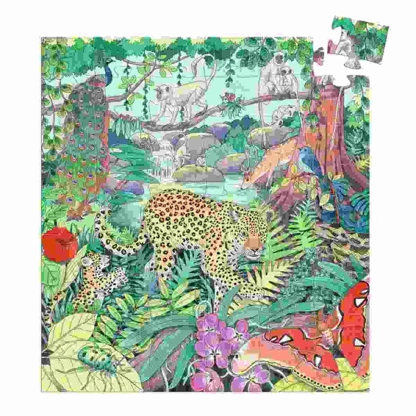 Djeco Puzzle: Indischer Dschungel 54 Teile