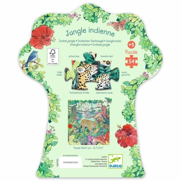 Djeco Puzzle: Indischer Dschungel 54 Teile