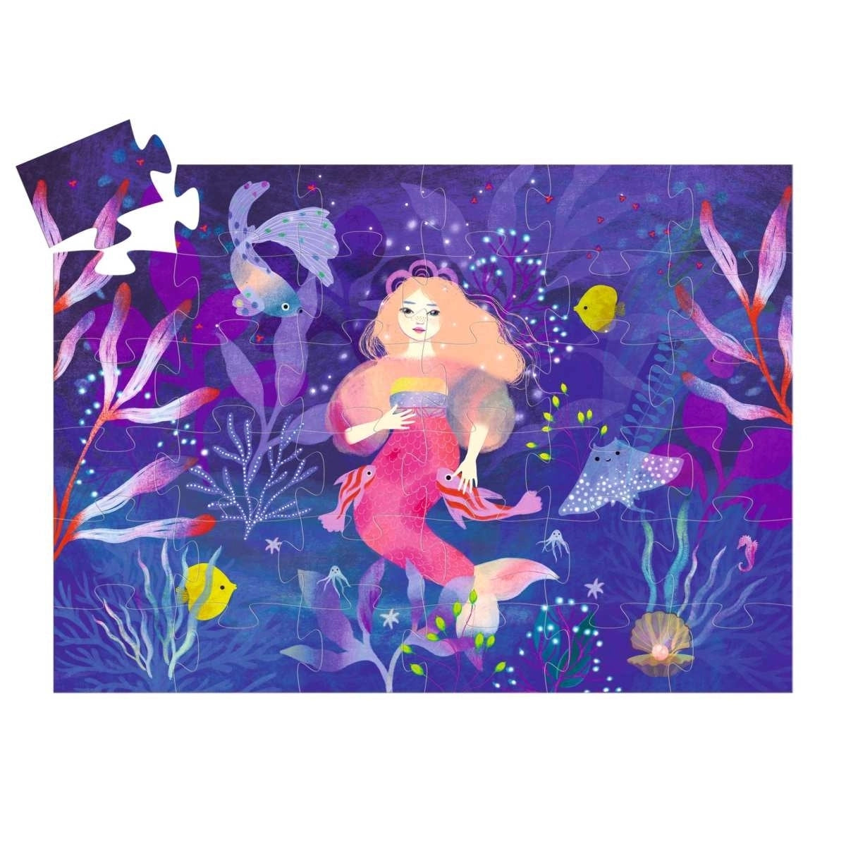 Djeco Puzzle: Meerjungfrau Ella - 36 Teile