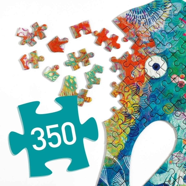 Djeco Puzzle: Puzz'Art Seepferdchen - 350 Teile