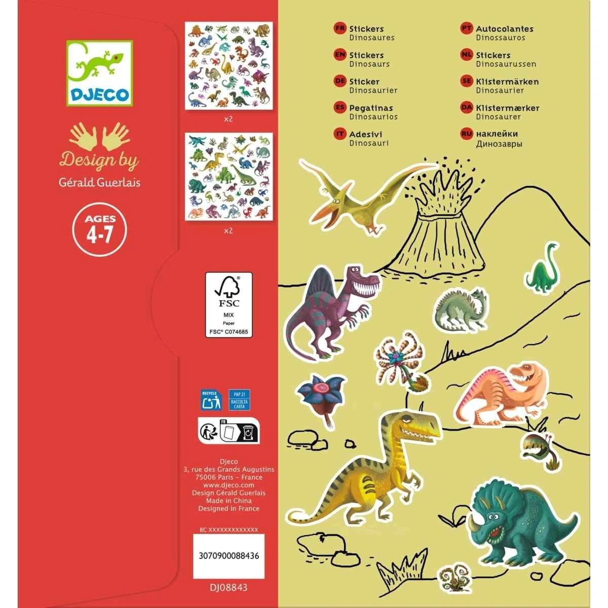 Sticker: Dinosaurier
