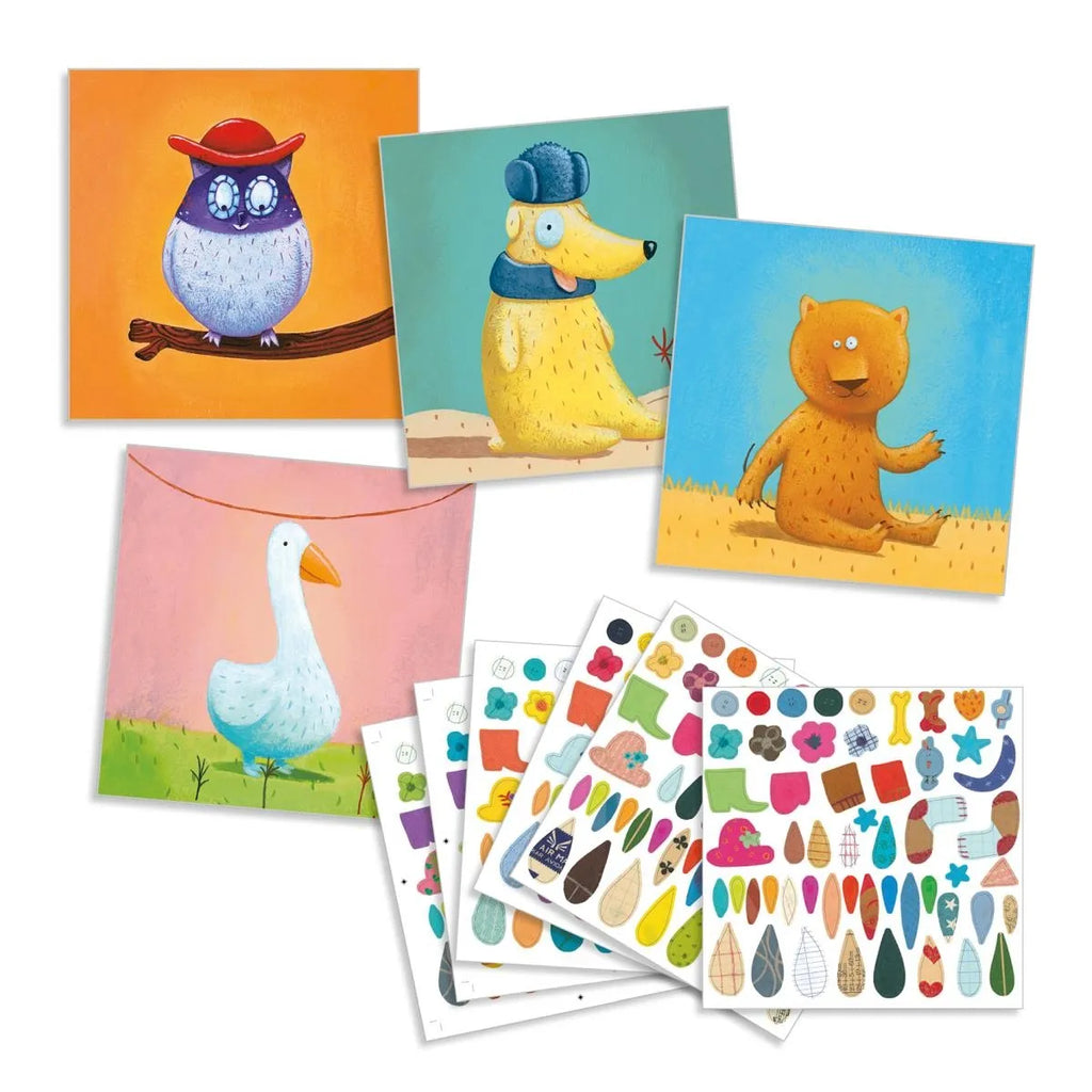 Sticker 3-6: Stickerbild Tiere