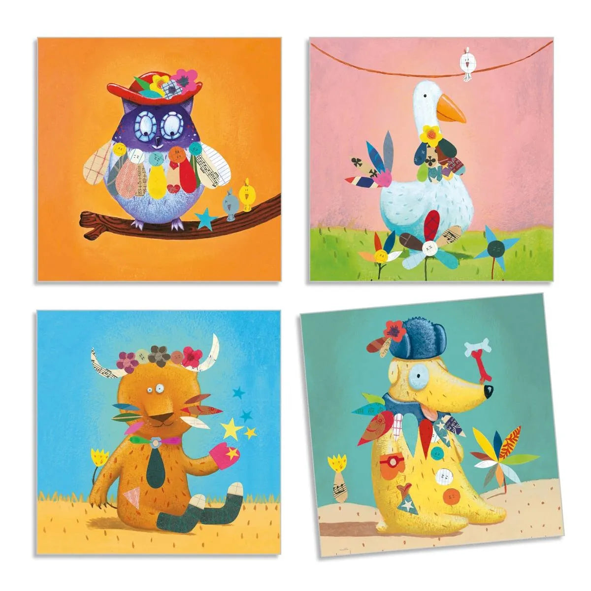 Sticker 3-6: Stickerbild Tiere